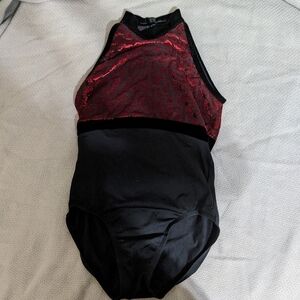 Suffolk Holiday Leotard Velvet